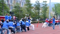 凝“绳”聚力，“拔”出精彩｜国际语言文化学院2024级新生拔河比赛圆满结束！