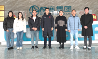 访企拓岗促就业 校企合作通渠道  | 商务英语学院走访四川酷比通信设备有限公司